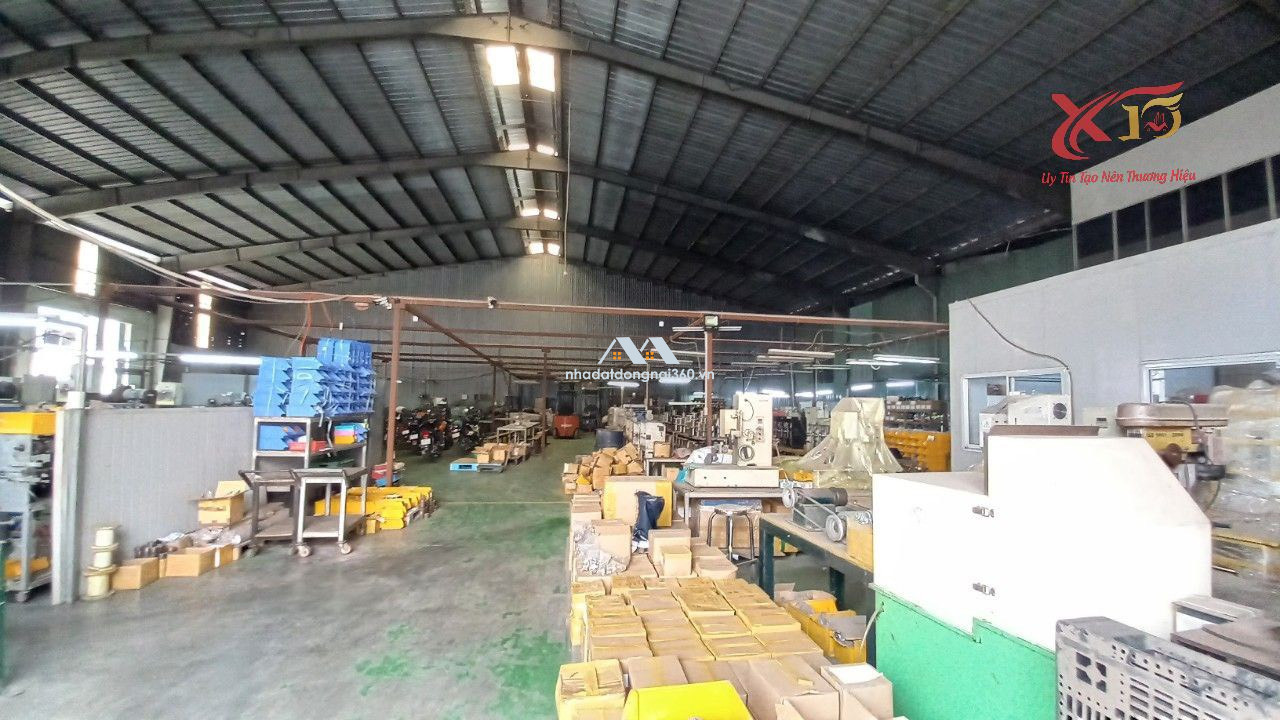 Bán xưởng 5.000m2 trong KCN Hố Nai 3, Trảng Bom, Đồng Nai 1,2 triệu đô