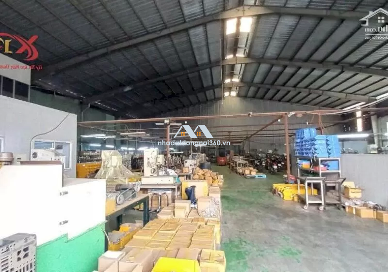 Bán nhà xưởng sản xuất 5000m2 KCN Hố Nai 3, Trảng Bom, Đồng Nai chỉ gần 29 tỷ