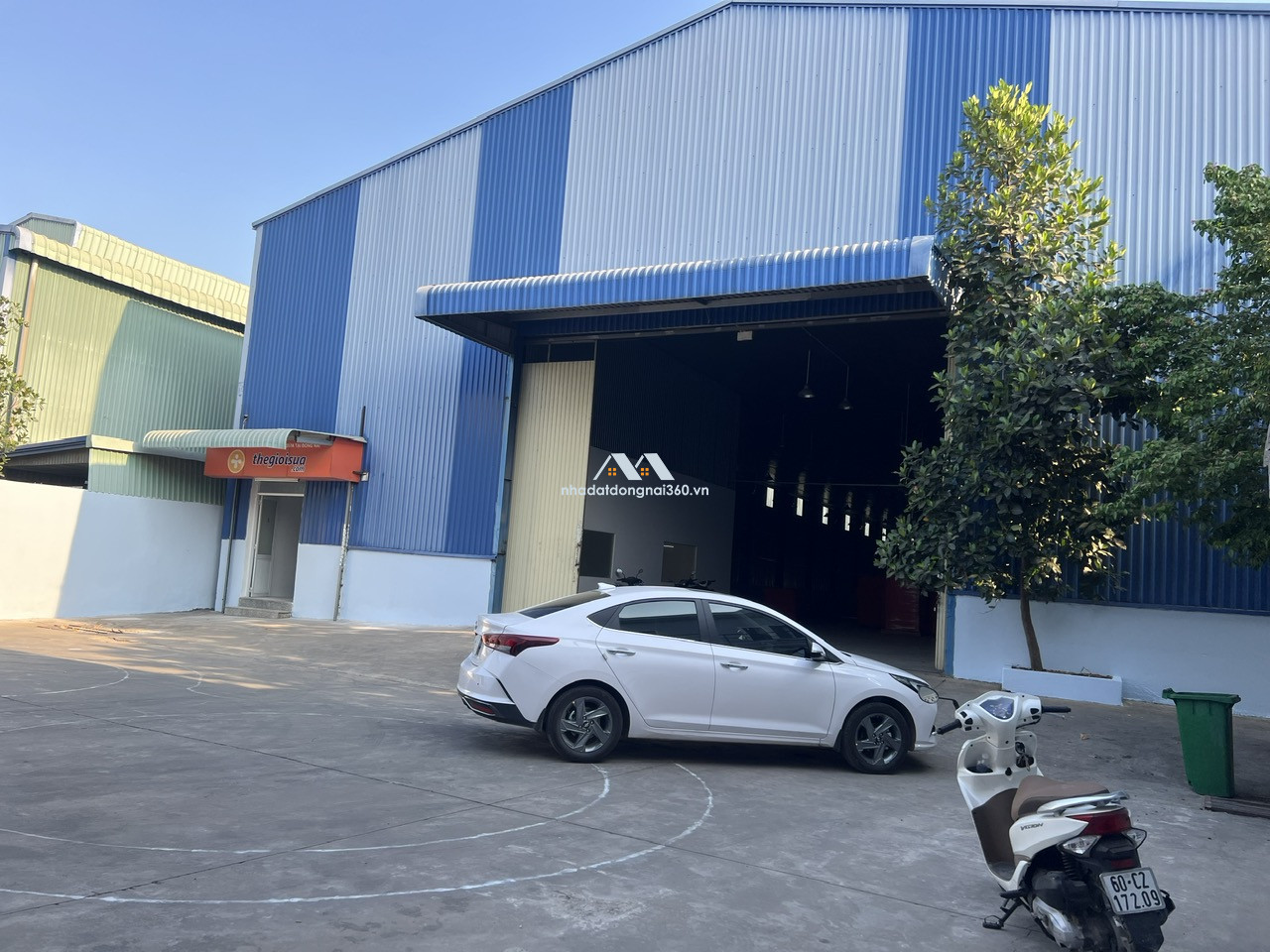 Cho thuê xưởng 2.200m2 giá 80 triệu -gần KCN Thạnh Phú-Biên Hòa-Đồng Nai