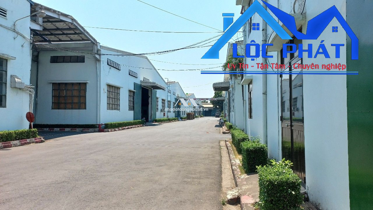 Cho thuê kho xưởng 6300m2 giá 545 triệu -KCN Tam Phước-Biên Hòa-Đồng Nai