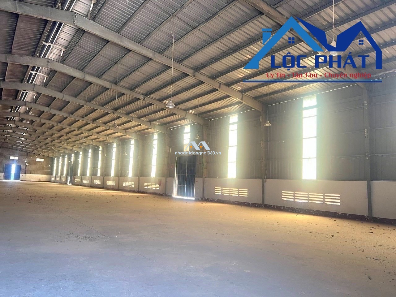 Cho thuê xưởng 13500m2 P Phước Tân, Biên Hòa, Đồng Nai giá rẻ 240tr