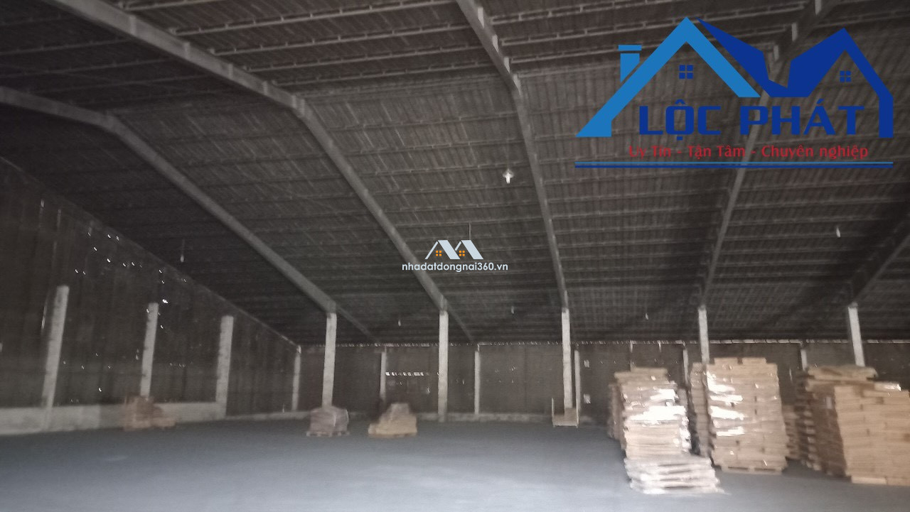 Cho thuê xưởng 9.000m2 pháp lý chuẩn xã Bắc Sơn Trảng Bom chỉ 40k/m2