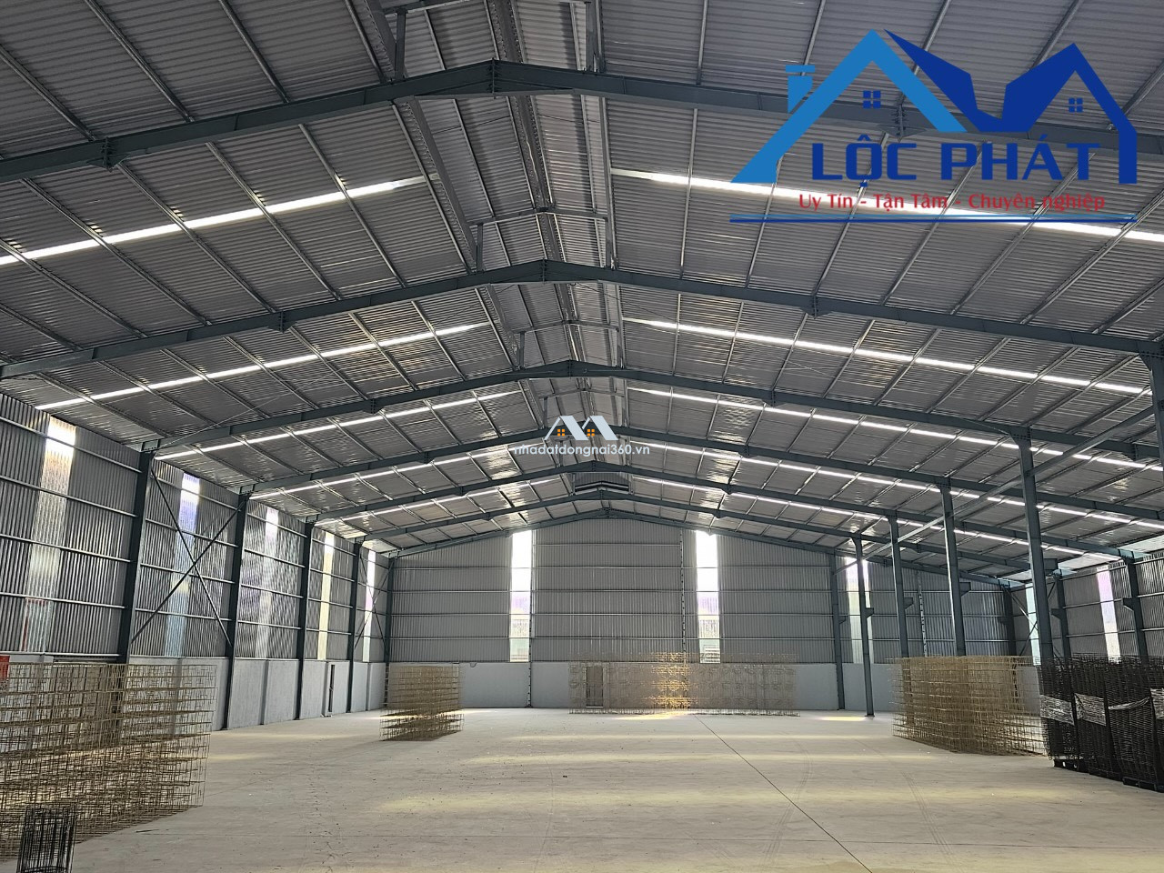 Cho thuê xưởng Đẹp 2.100m2 P Phước Tân, Tp Biên Hoà, ĐN