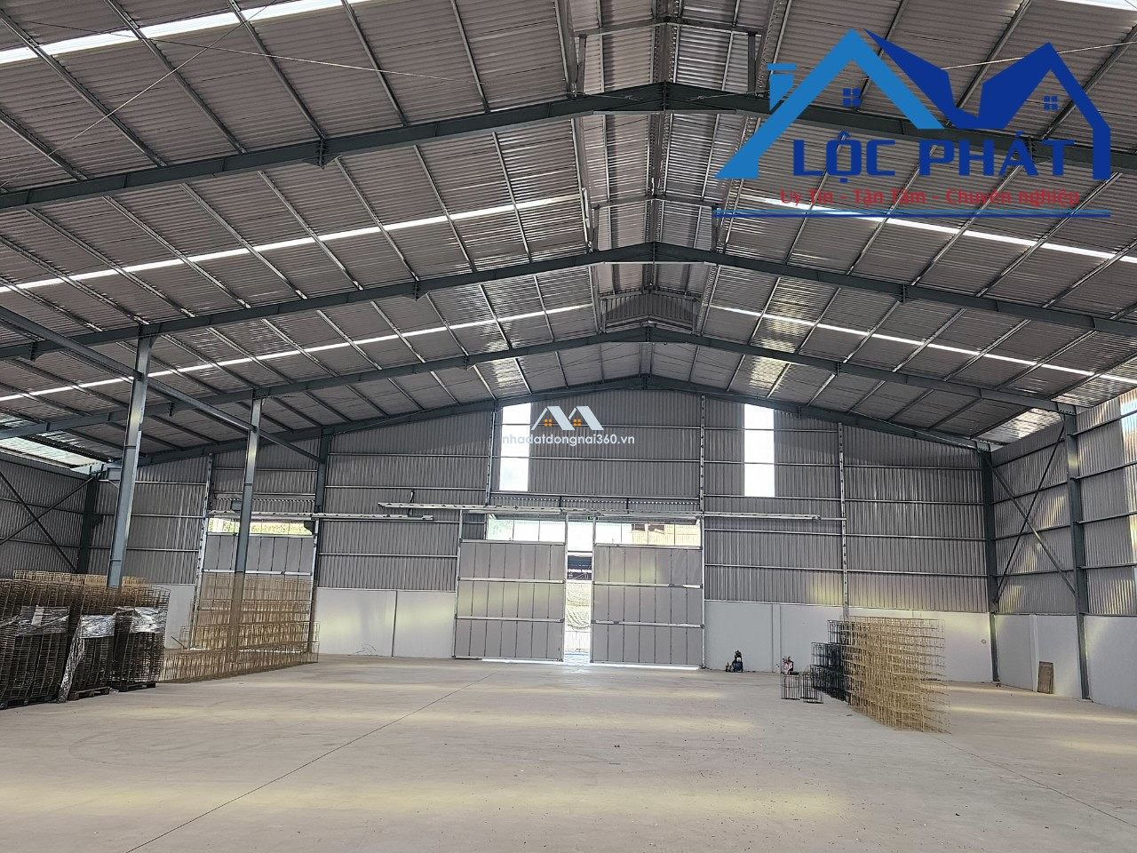 Cho thuê xưởng Đẹp 2.100m2 P Phước Tân, Tp Biên Hoà, ĐN