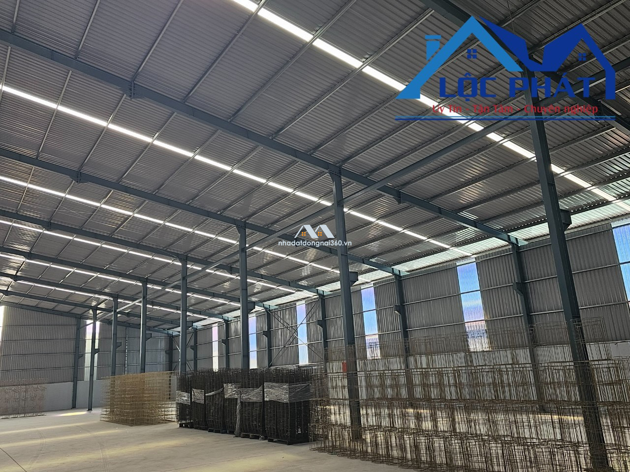 Cho thuê xưởng Đẹp 2.100m2 P Phước Tân, Tp Biên Hoà, ĐN