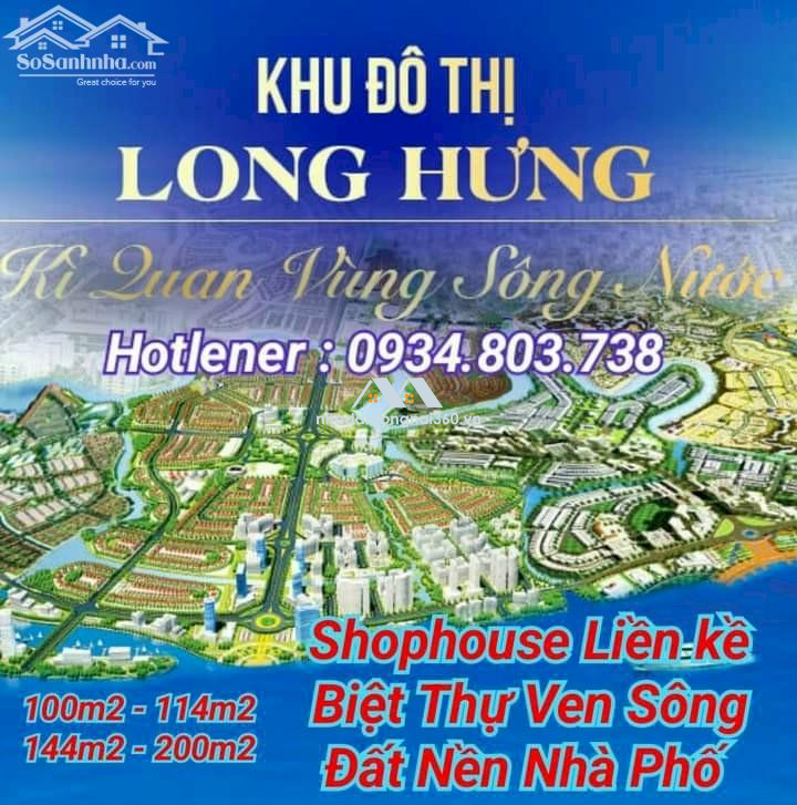 Bán Đất Nền khu đô thi Long Hưng