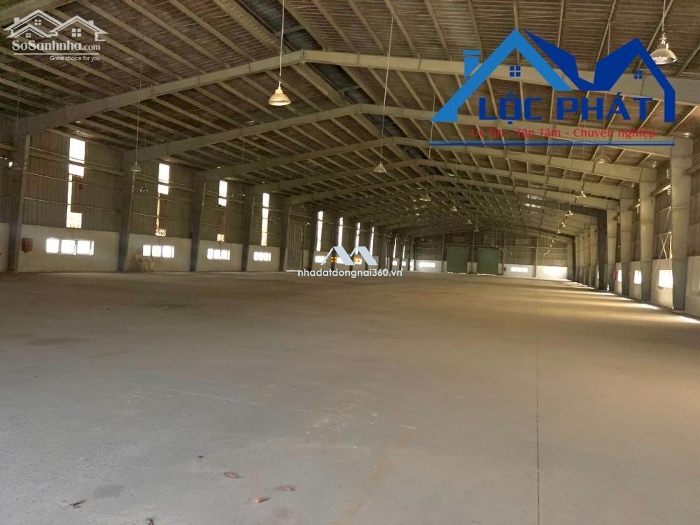 Cho thuê xưởng 13.500m2 giá 240 triệu -Phước Tân-Biên Hòa-Đồng Nai