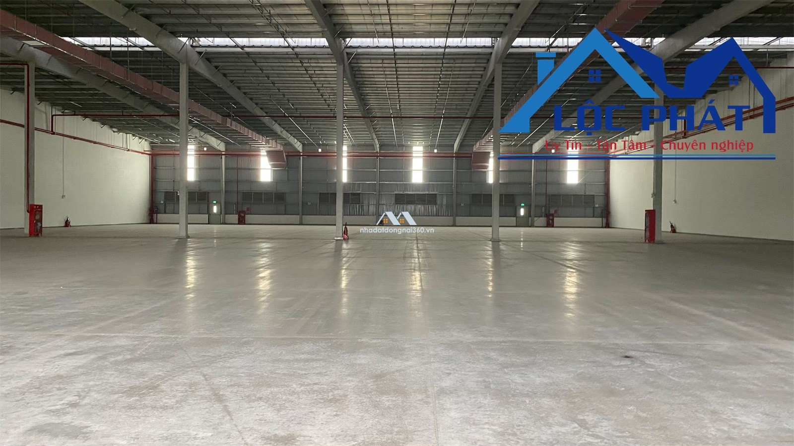 Cho thuê xưởng 3.370m2 KCN Hố Nai 3, Trảng Bom, Đồng Nai