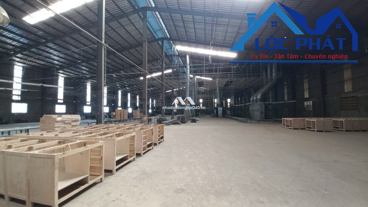 Cho thuê xưởng 12.000m2 xã Tân An, H Vĩnh Cửu, Đồng Nai giá rẻ 30k/m2