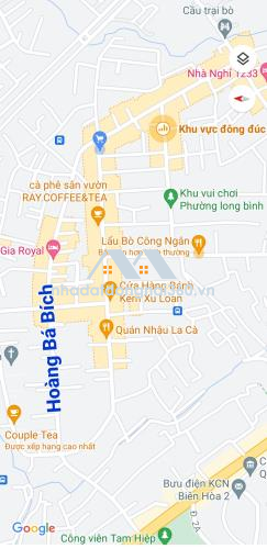 BÁN RẺ NHÀ LONG BÌNH, 1TRỆT 1LẦU, SỔ HỒNG THỔ CƯ ĐƯỜNG NHỰA KINH DOANH, BUÔN BÁN