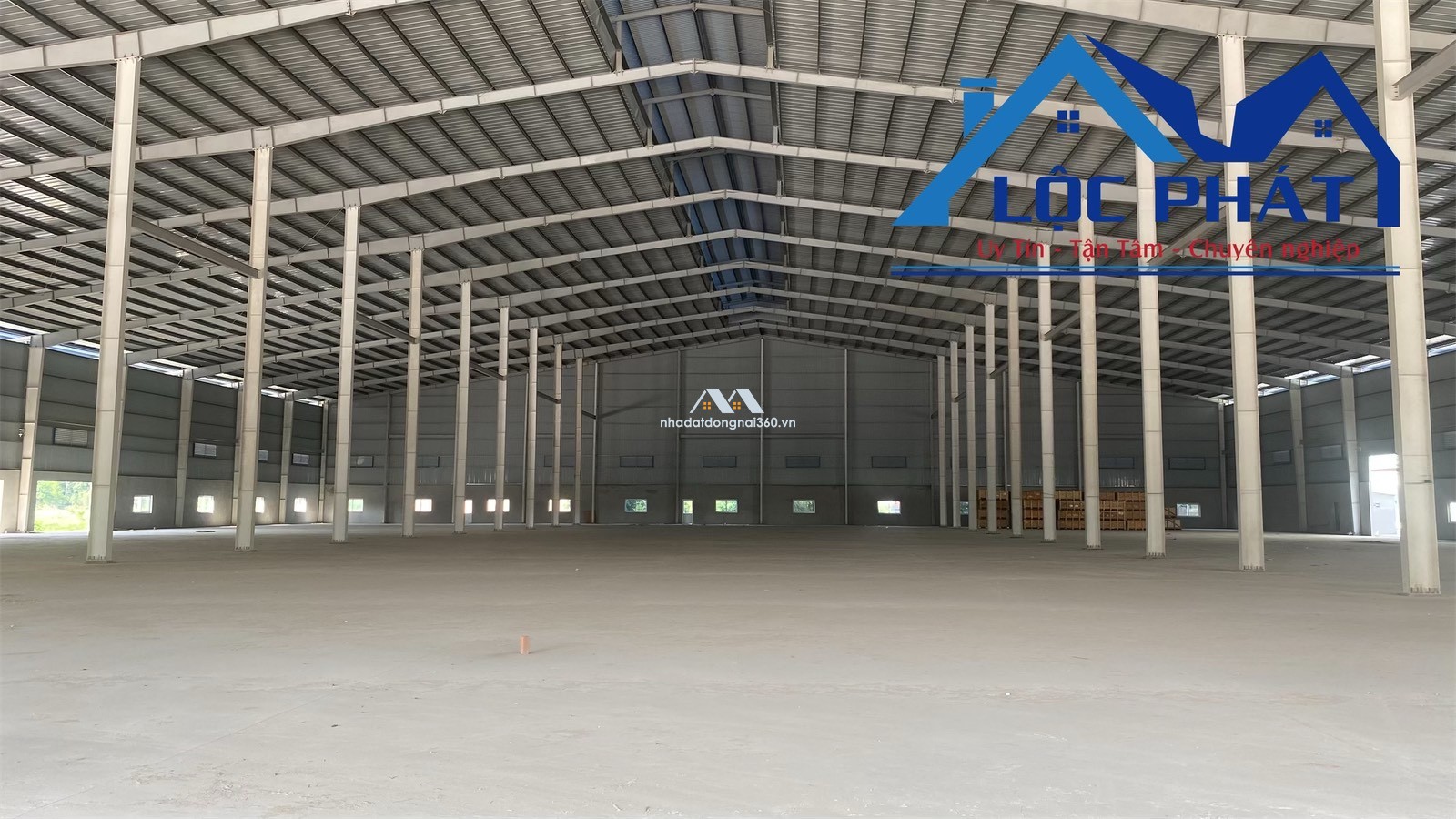 Cho thuê Xưởng 8.700m2 ở Cụm CN Thạnh Phú, Đồng Nai giá 3usd/ m2