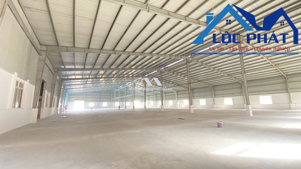 Cho thuê xưởng 6100m2 P Phước Tân, Tp Biên Hoà, Đồng Nai giá 350tr