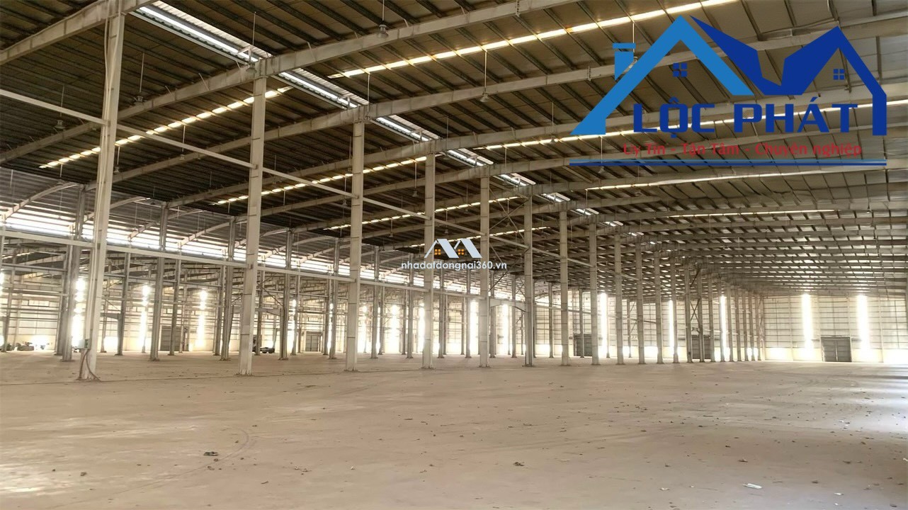 Cho thuê xưởng 30.000m2 KCN Tam Phước, TP Biên Hòa, Đồng Nai 3,5$/m2