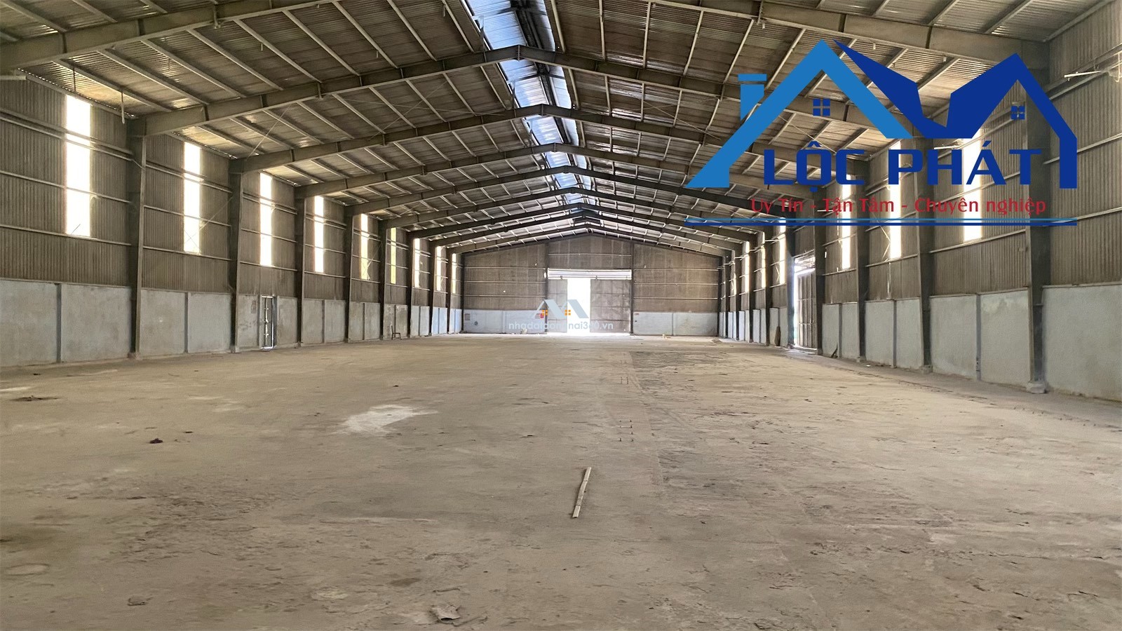 Cho thuê xưởng 1500m2 xã Hố Nai 3, Trảng Bom, Đồng Nai giá 50tr