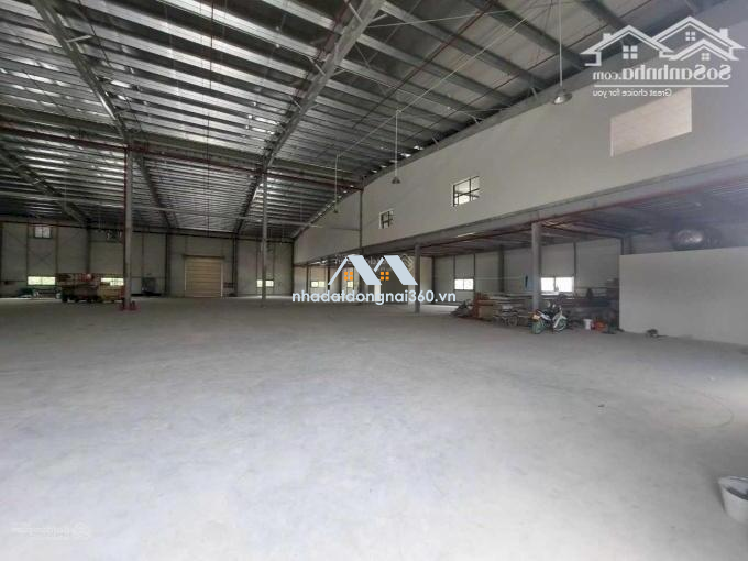 Cho thuê xưởng 2.500m2 P Phước Tân, Tp Biên Hoà, ĐN giá 60 triệu