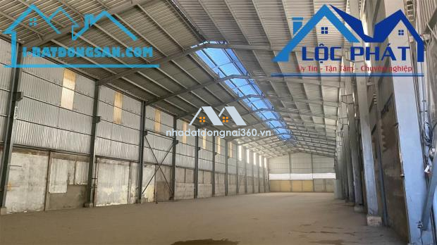 Cho thuê xưởng 2.500m2 P Phước Tân, Tp Biên Hoà, ĐN giá 60 triệu