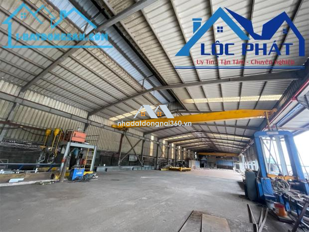 Cho thuê xưởng 5.000m2 P Phước Tân, Tp Biên Hoà, ĐN giá 180 triệu