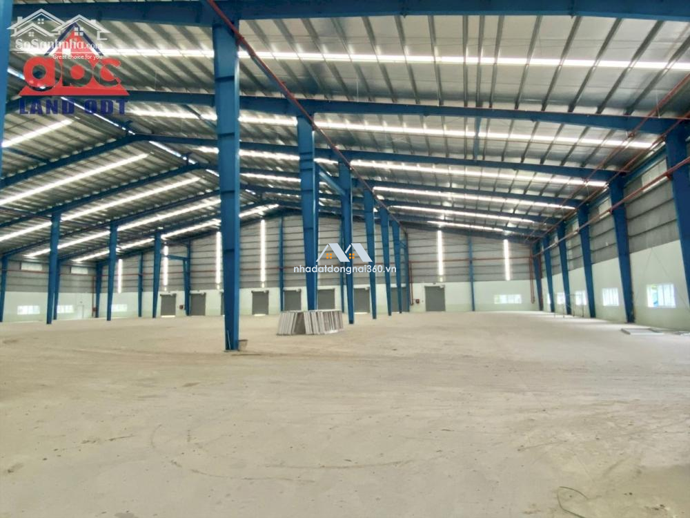 Cho thuê xưởng sản xuất KCN Nhơn Trạch, Đồng Nai, 5000m2, giá thuê 475tr