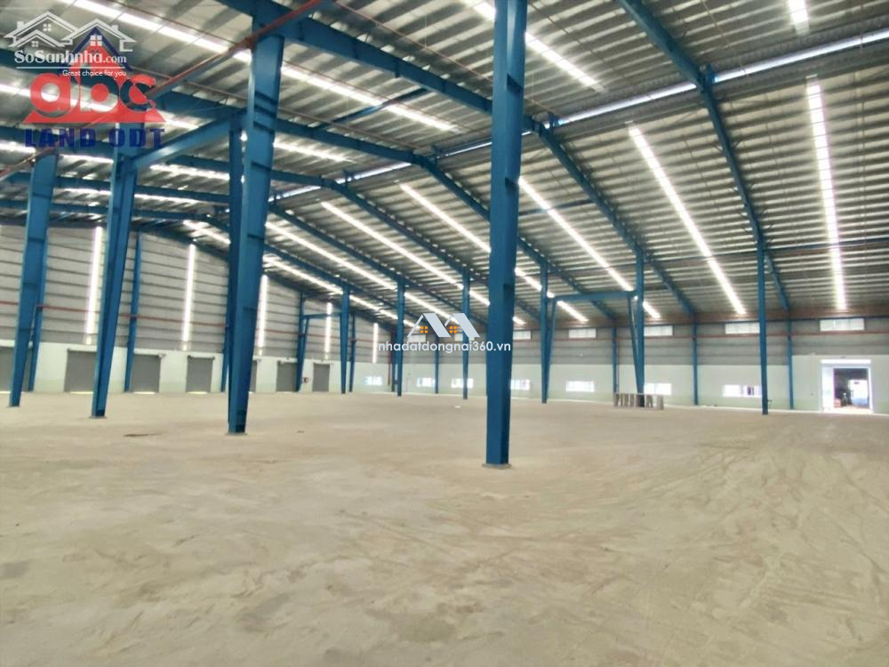 Cho thuê xưởng sản xuất KCN Nhơn Trạch, Đồng Nai, 5000m2, giá thuê 475tr