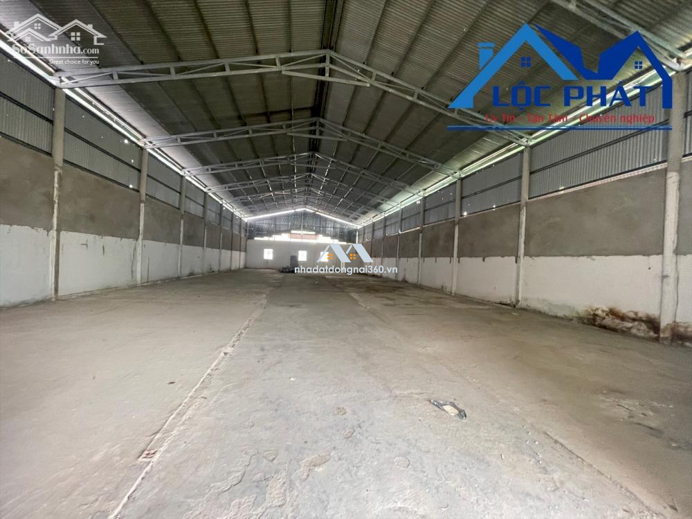 Cho thuê kho xưởng 750m2 phường Long Bình, Tp Biên Hoà GIÁ 40TR/THÁNG