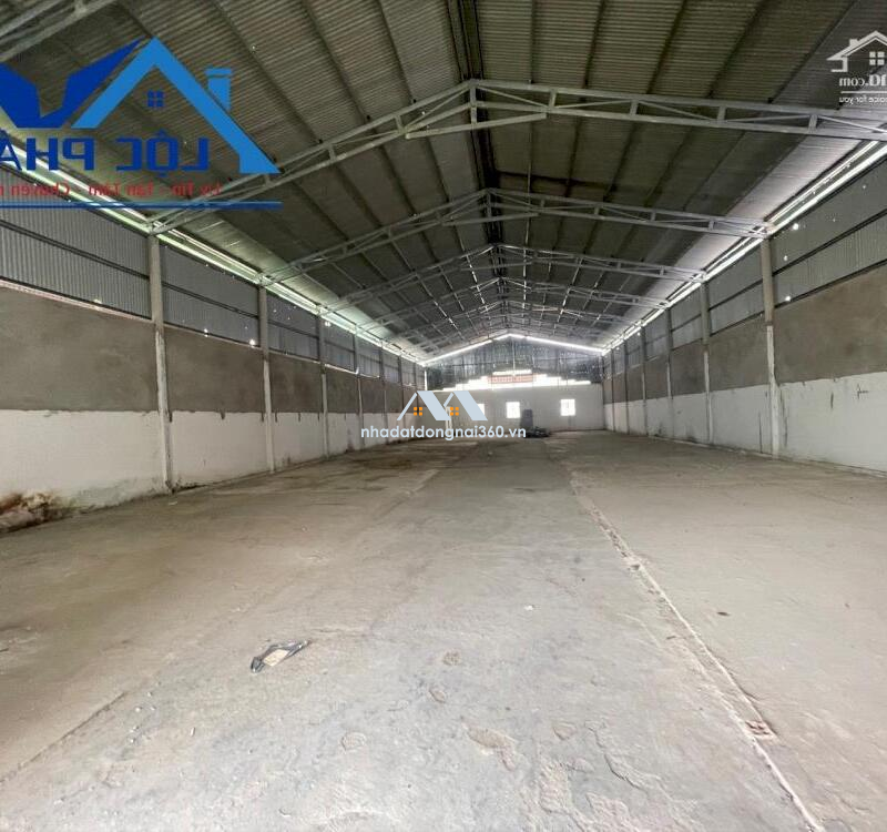 Cho thuê kho xưởng 750m2 phường Long Bình, Tp Biên Hoà GIÁ 40TR/THÁNG