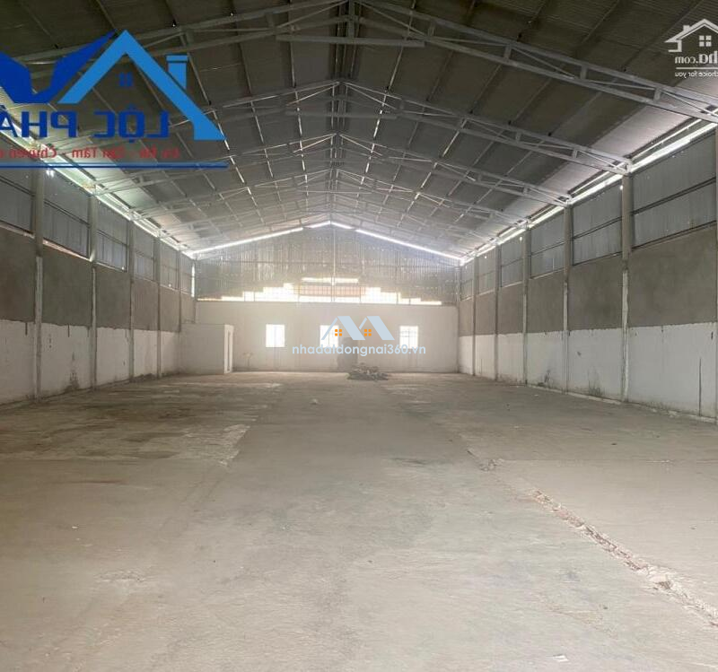 Cho thuê kho xưởng 750m2 phường Long Bình, Tp Biên Hoà GIÁ 40TR/THÁNG