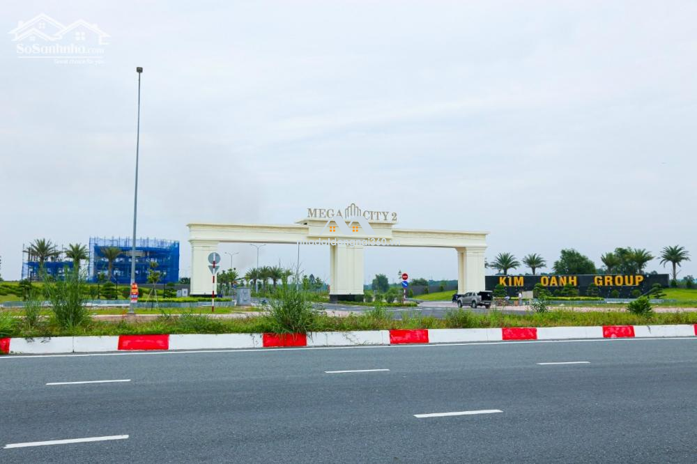 Bán lỗ lô đất dự án Mega City 2, mặt tiền đường 25 C - Nguyễn Ái Quốc rộng 100m đã hiện hữu, mặt tiền đường 25C Công ty hỗ trợ đầu tư vào hạ tấng