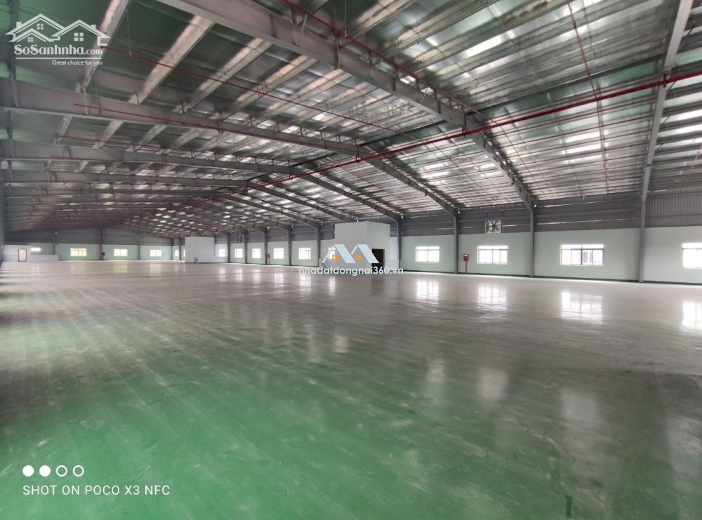 Cho thuê kho xưởng 1000m2; 2000m2; 4600m2; 6600m2 trong KCN Nhơn Trạch, H. Nhơn Trạch, T. Đồng Nai