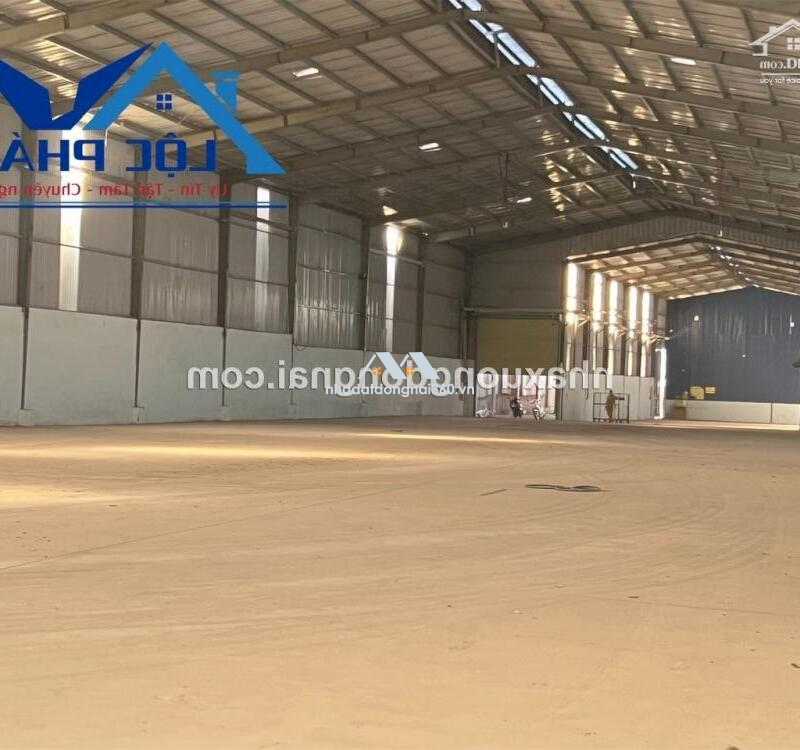 Cho thuê nhà xưởng 2000m2 Trảng Dài Biên Hòa Đồng Nai chỉ 90 triệu