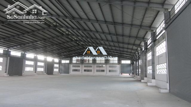 Cho thuê kho xưởng 3500m2 xã Bắc Sơn, Trảng Bom, Đồng Nai