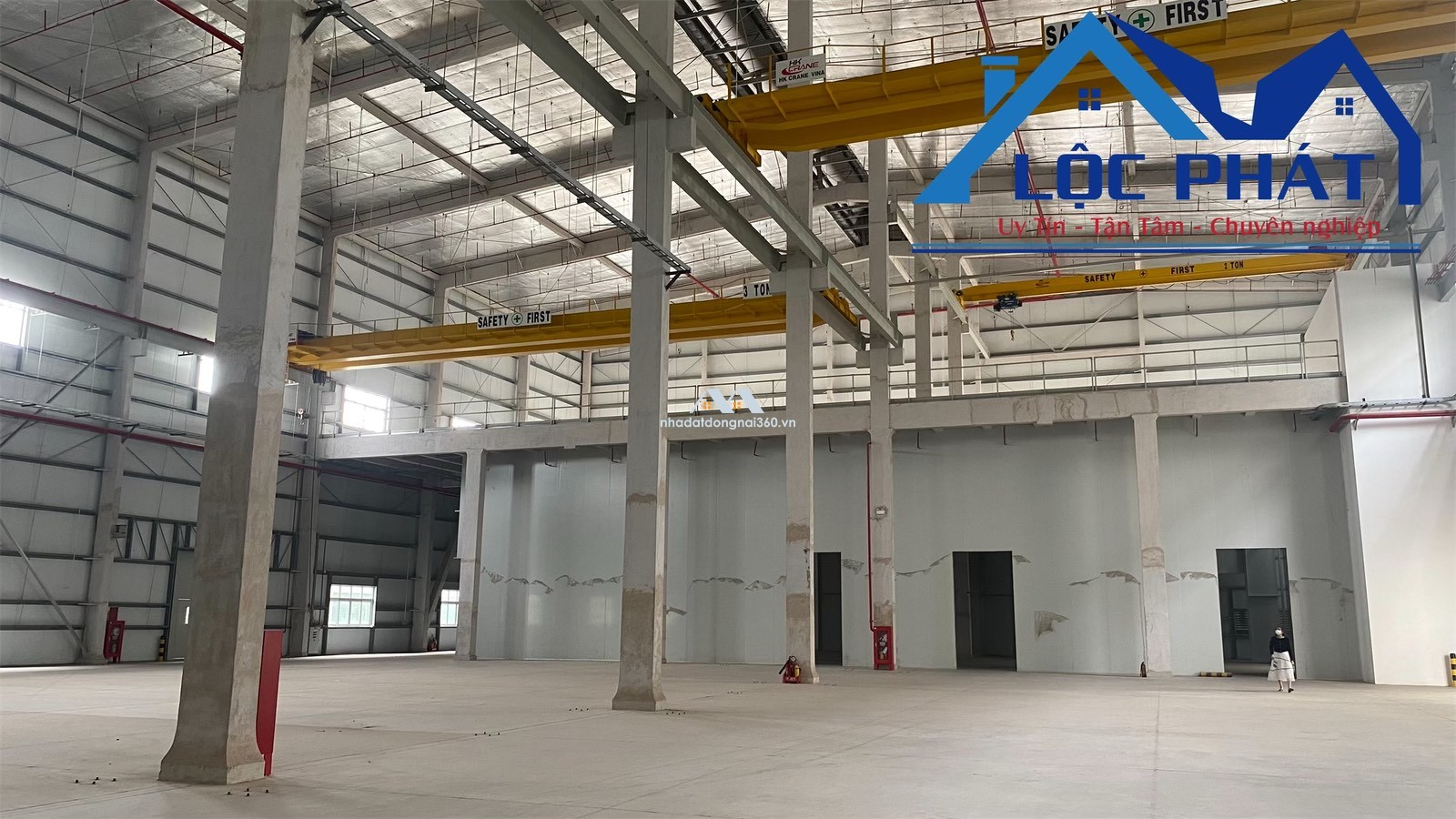 Cho thuê xưởng 5400m2 KCN Hố Nai 3, Trảng Bom, Đồng Nai