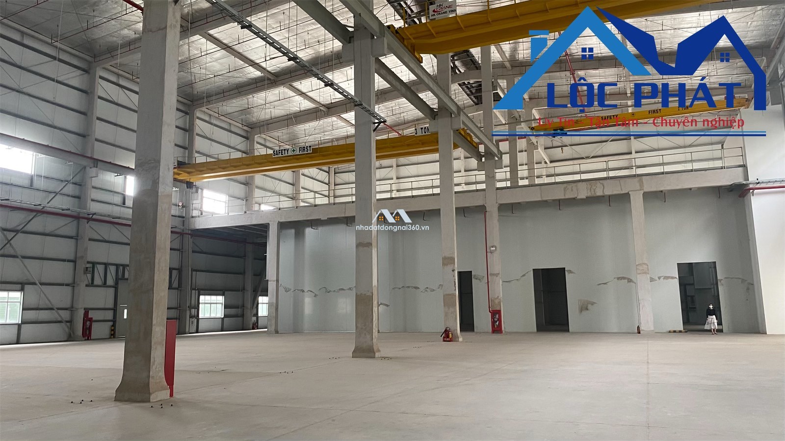 Cho thuê xưởng 5400m2 KCN Hố Nai 3, Trảng Bom, Đồng Nai