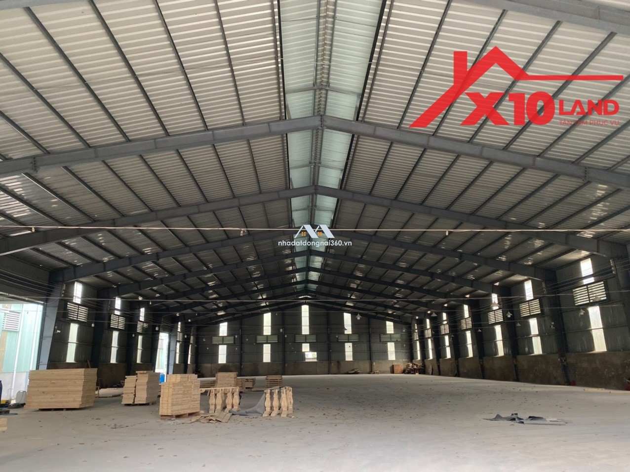 Cho Thuê Kho Xưởng 5100m2 khu công nghiệp Đồng Nai có 180triệu/ tháng