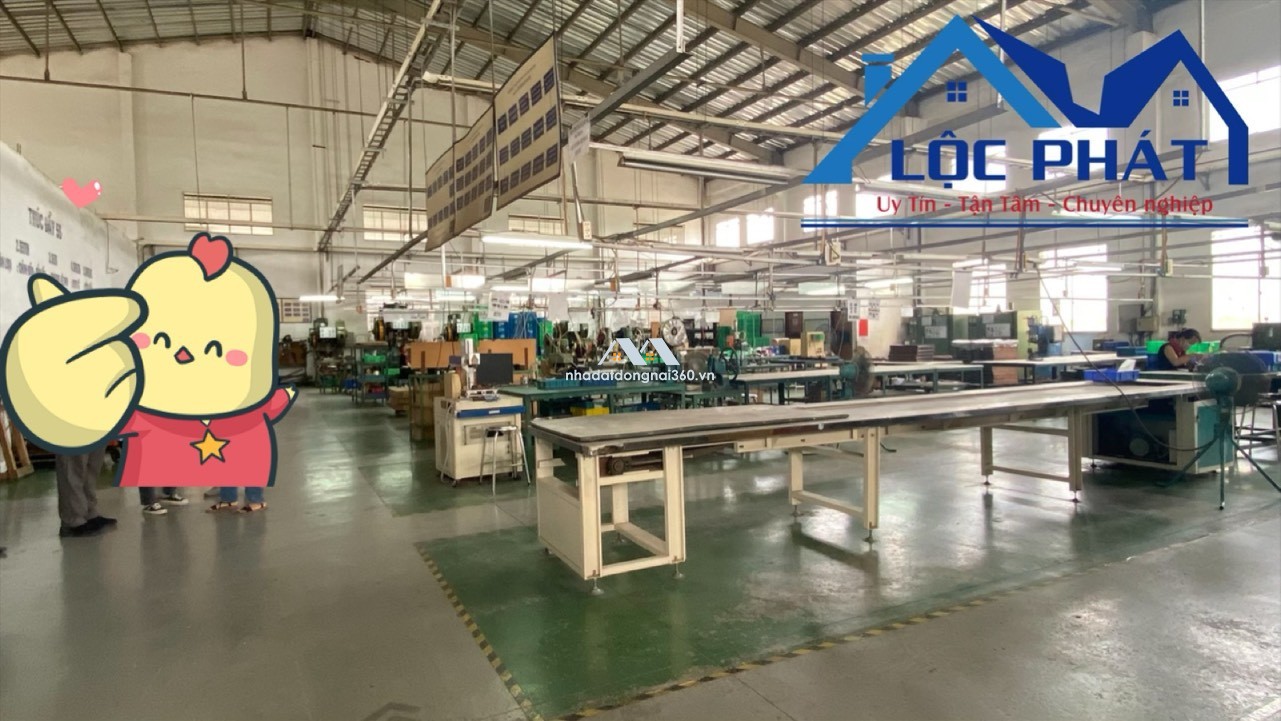 Bán xưởng 5000m2 KCN Hố Nai, Trảng Bom, Đồng Nai giá 1,3 triệu $