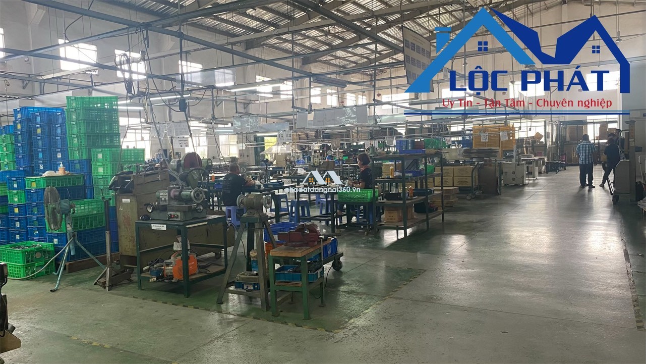 Bán xưởng 5000m2 KCN Hố Nai, Trảng Bom, Đồng Nai giá 1,3 triệu $