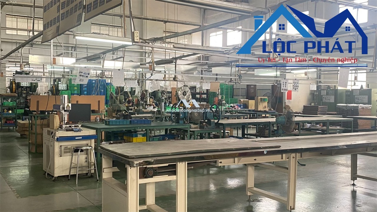 Bán xưởng 5000m2 KCN Hố Nai, Trảng Bom, Đồng Nai giá 1,3 triệu $