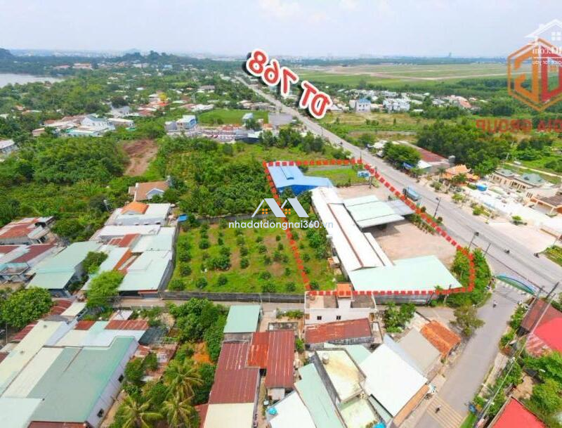 Bán cây xăng 4369m2 mặt tiền đường ĐT-768 xã Bình Hòa đang cho thuê 1.5 tỷ/năm giá 70 tỷ