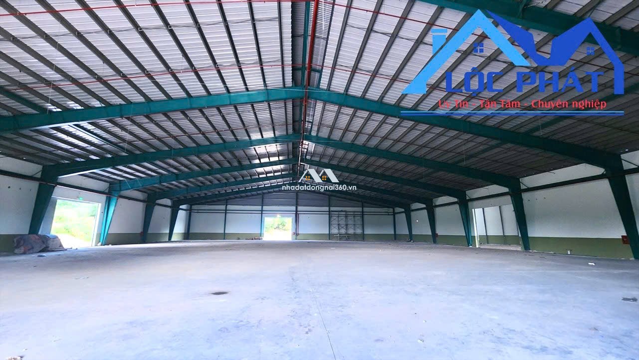 Cho thuê nhà xưởng 6.000m2 xã An Phước, Long Thành, Đồng Nai GIÁ 664TR/Tháng