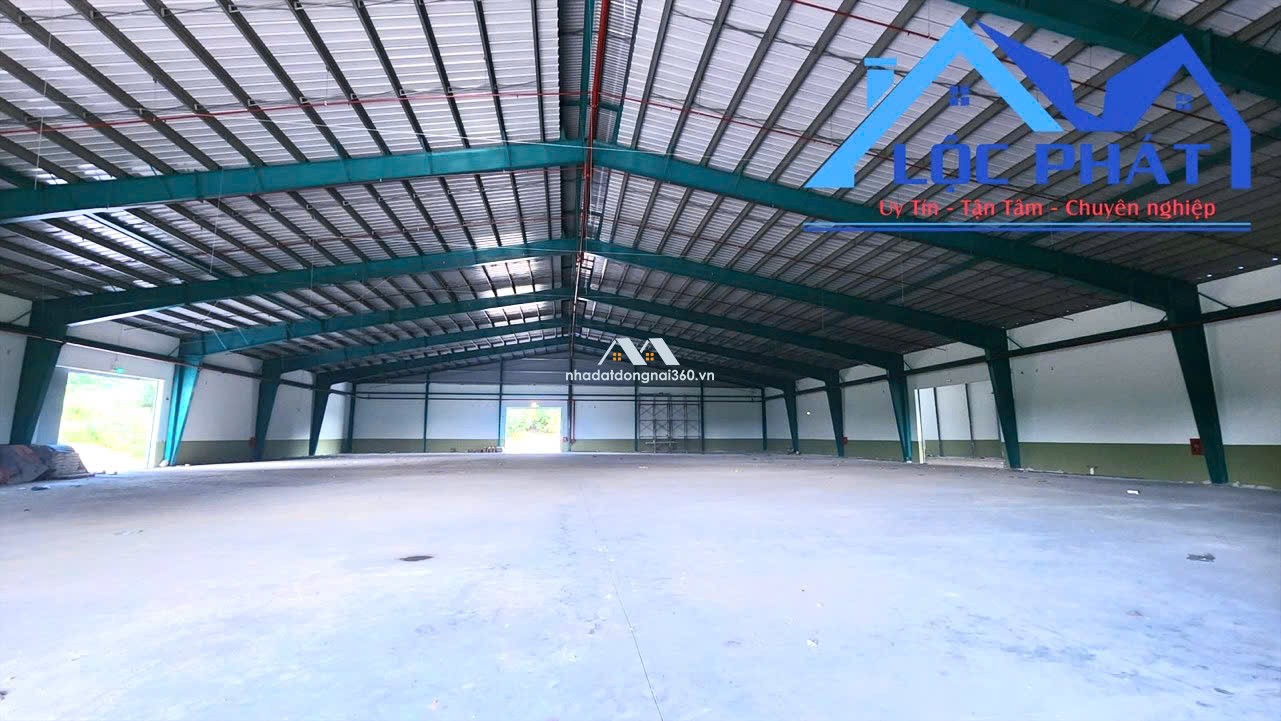 Cho thuê nhà xưởng 6.000m2 xã An Phước, Long Thành, Đồng Nai GIÁ 664TR/Tháng