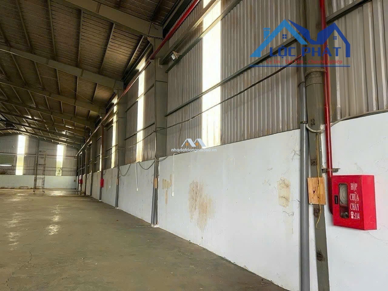 Cho thuê xưởng 1800m2 Phường Trảng Dài, Biên Hoà, Đồng Nai giá 60tr/tháng