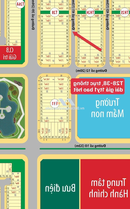 Mega City 2 - T28-38,110M2, Trục Thông - Sát Cổng Giá Bán 1Ty1, Nhơn Trạch