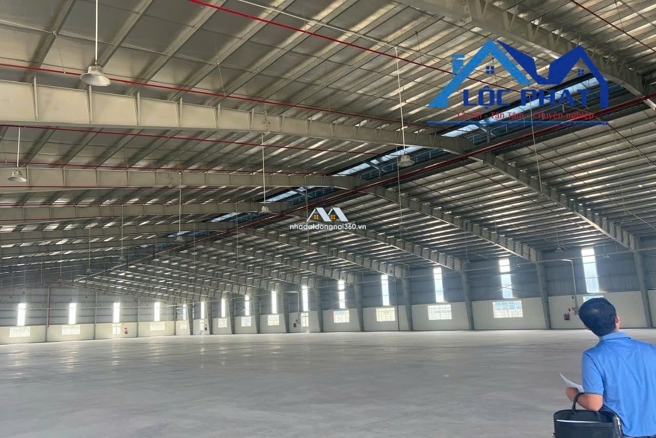 Cho thuê xưởng giá rẻ 22.400m2 chỉ 1tỷ 274 triệu. KCN Nhơn Trạch-Đồng Nai