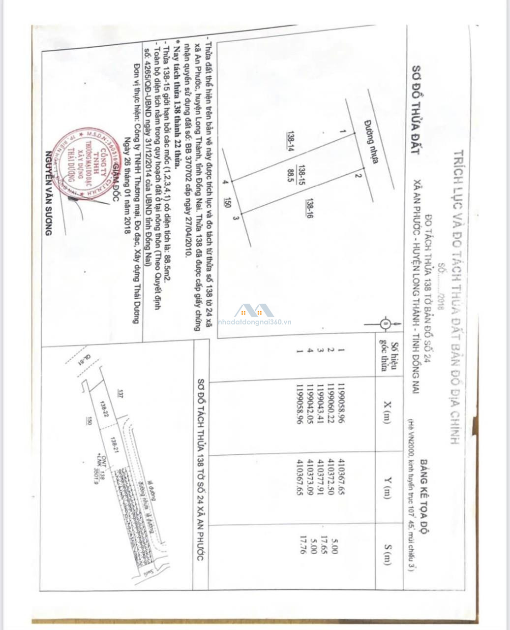 ĐẤT SIÊU ĐẸP – GIÁ TỐT- CHÍNH CHỦ BÁN LÔ ĐẤT TẠI Xã  Vĩnh Thanh, Nhơn Trạch, Đồng Nai