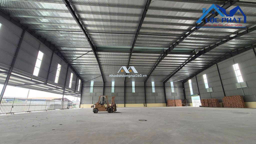 Cho thuê nhà xưởng 3600m2 giá 140 triệu mới tinh. TP Biên Hòa-Đồng Nai