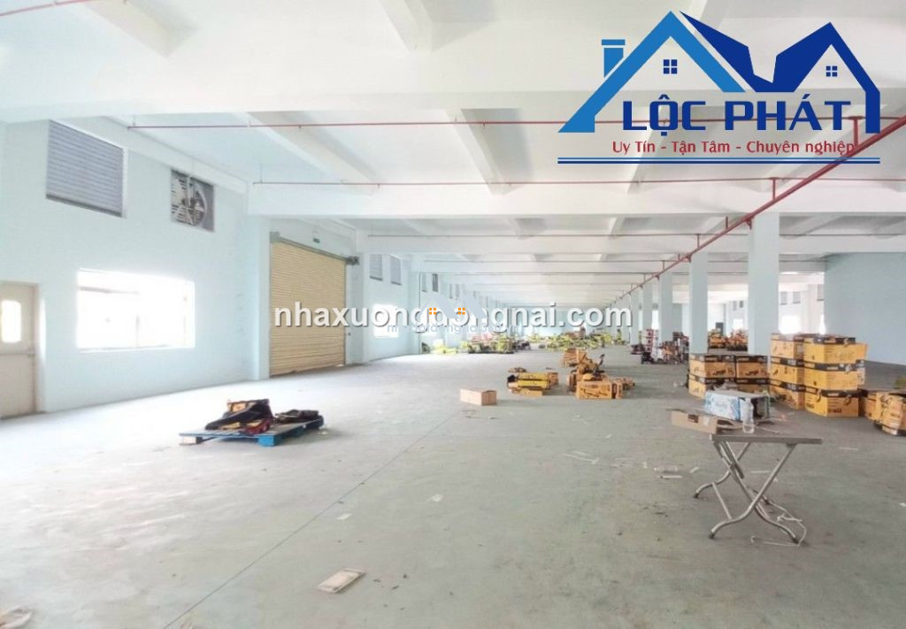 Cho thuê nhà xưởng 11.000m2 KCN Trảng Bom chỉ 3 usd/m2