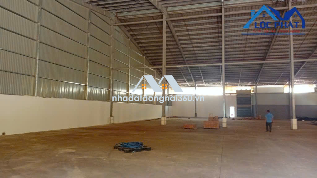 Cho thuê nhà Xưởng Tam Phước dt 3400m2 tại TP Biên Hòa giá chỉ 3 đô/m2