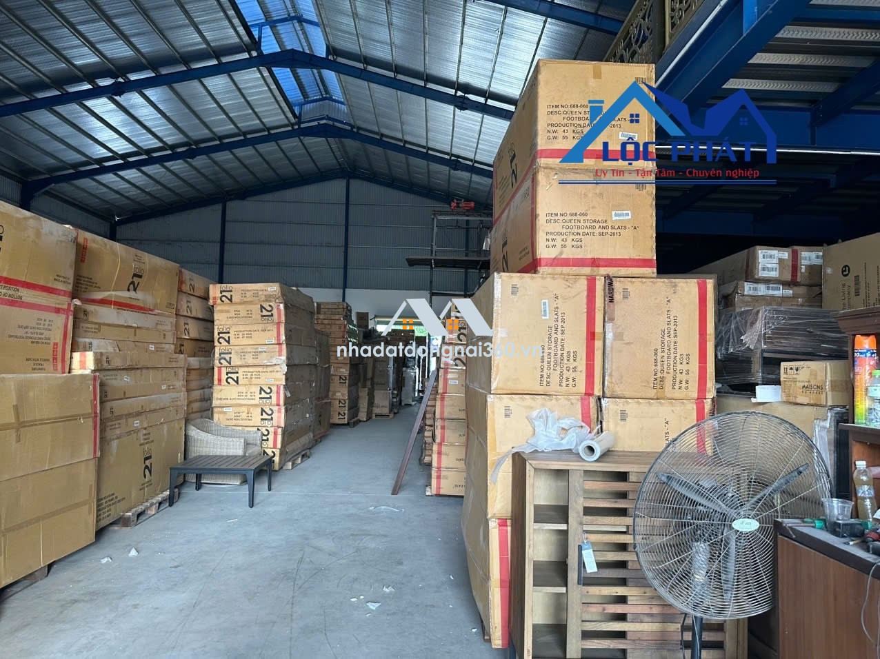 Cho thuê kho xưởng 1200m2 giá 45 triệu. Trảng Dài-Biên Hòa-Đồng Nai