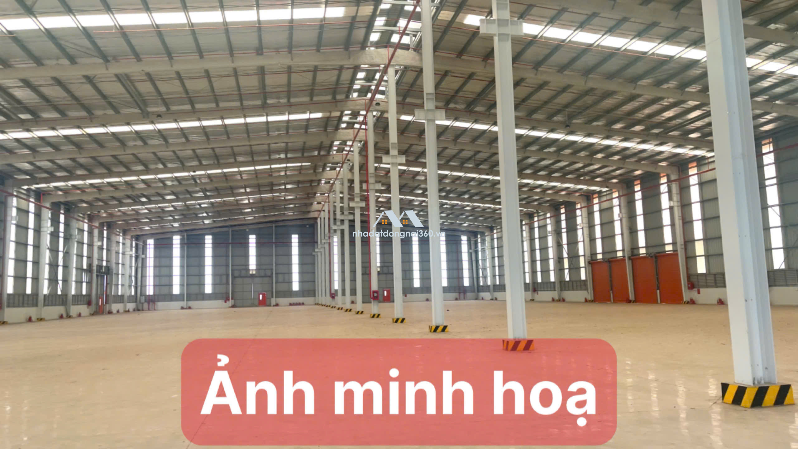 Cho thuê xưởng 9500m2 giá chỉ 560 triệu. KCN Trảng Bom-Đồng Nai