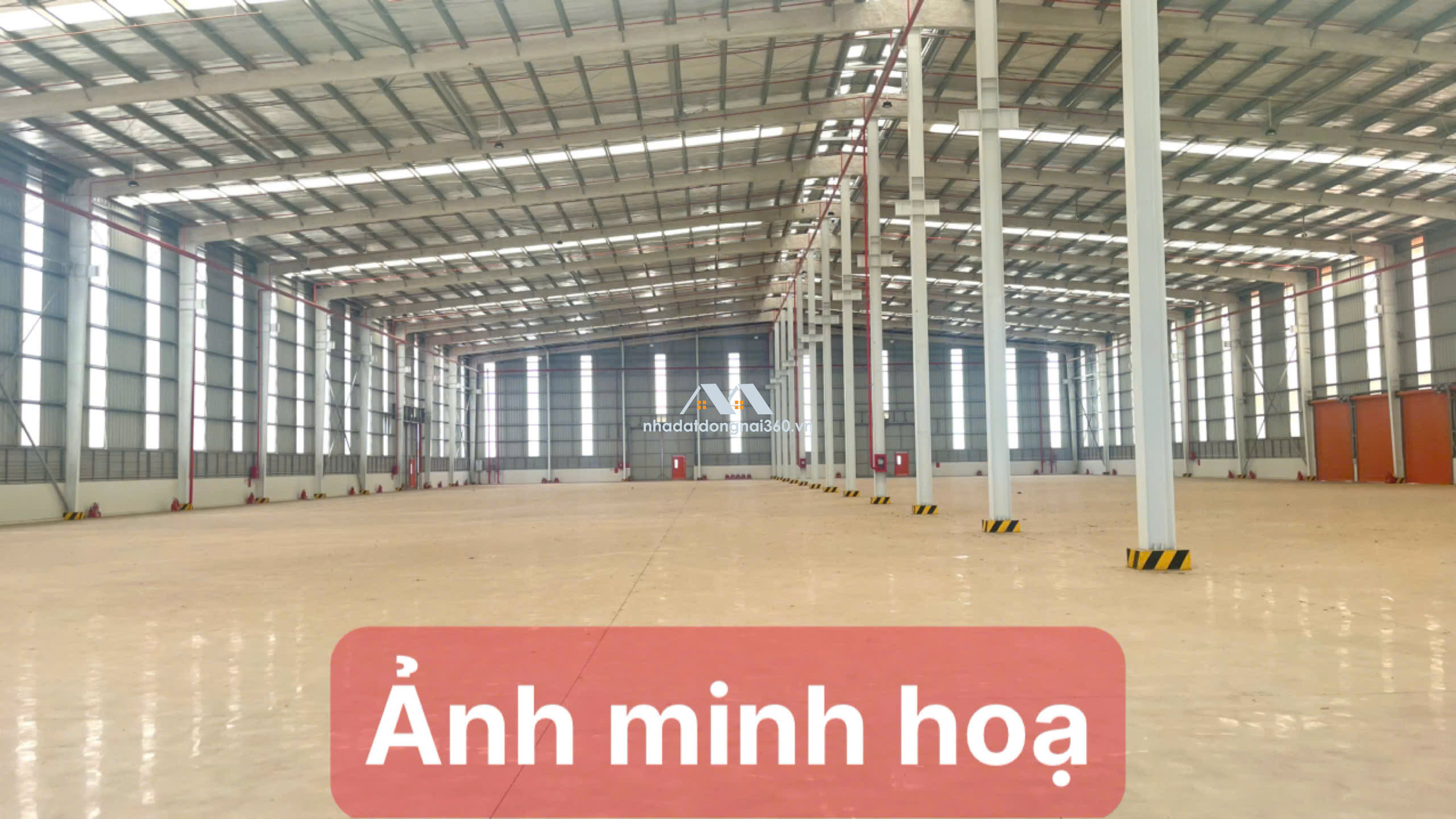 Cho thuê xưởng 9500m2 giá chỉ 560 triệu. KCN Trảng Bom-Đồng Nai