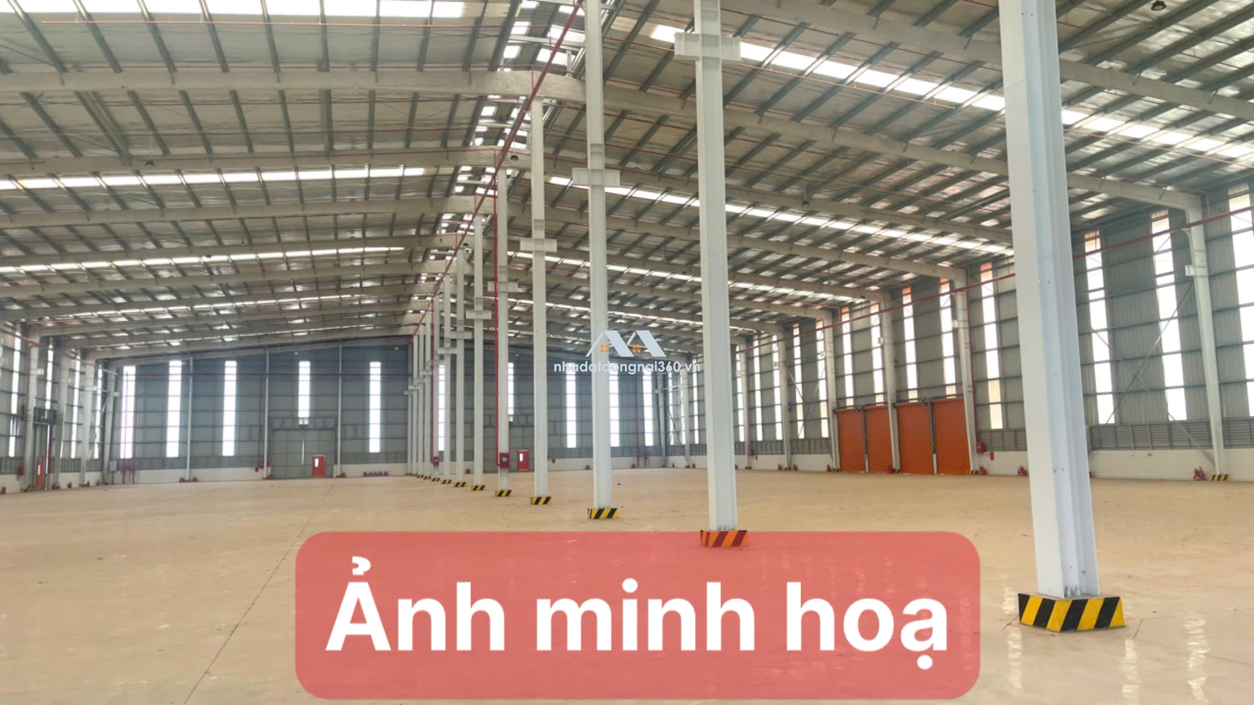Cho thuê xưởng 9500m2 giá chỉ 560 triệu. KCN Trảng Bom-Đồng Nai